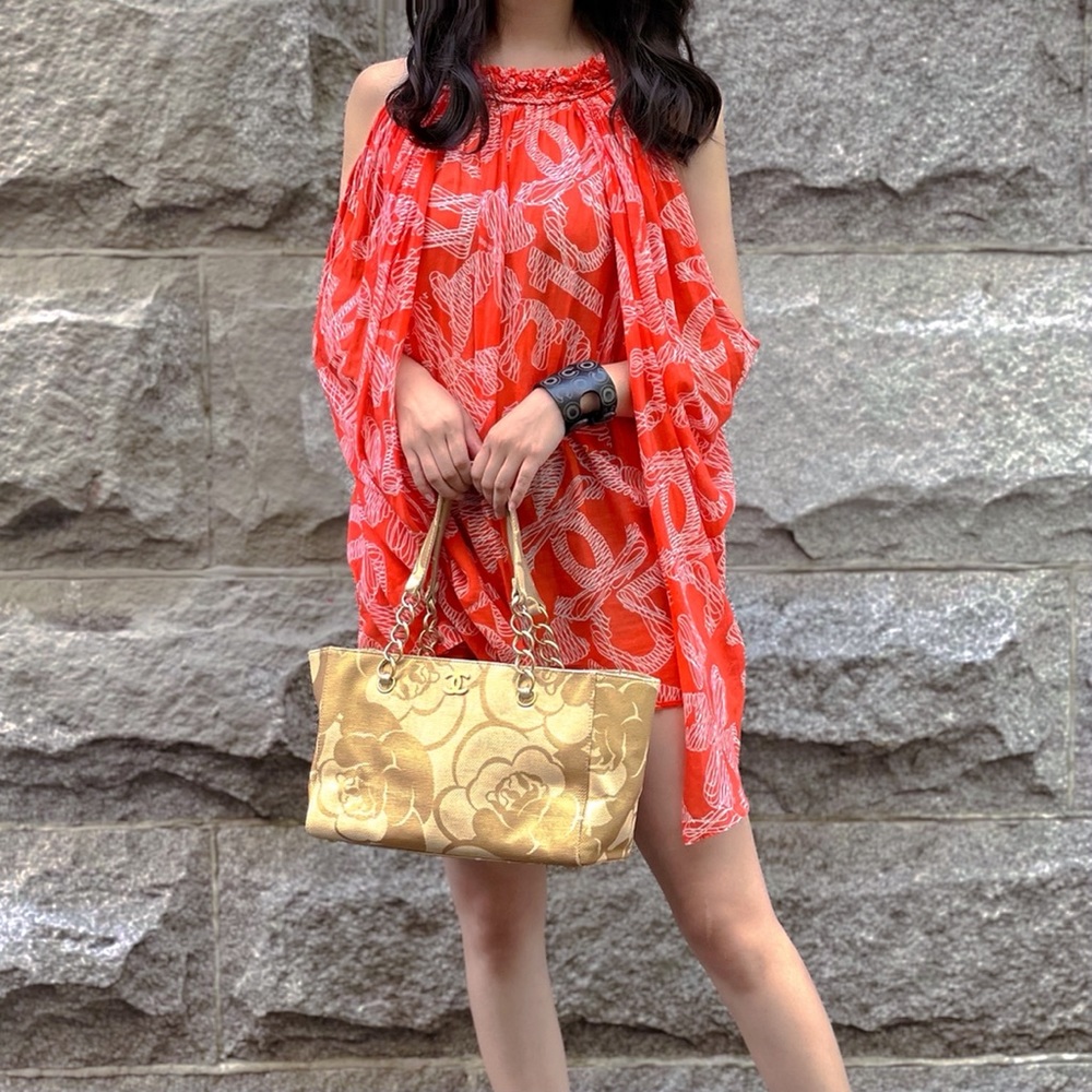 SALE! AUTH CHANEL Cotton dress